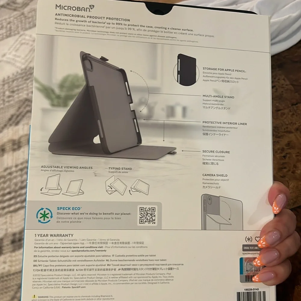 *Speck Balance Foli (ipad 10th Gen) 2022